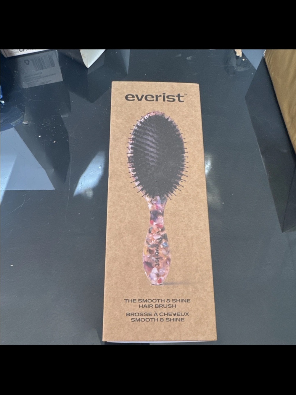 Smooth & Shine Hair Brush - Pink Marble